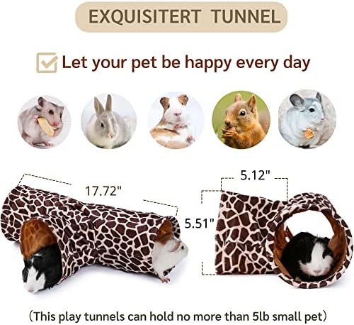 Janyoo Smal Túnel de Pet Tunnel de Put Toys Ferret Play TUNLELS TUME