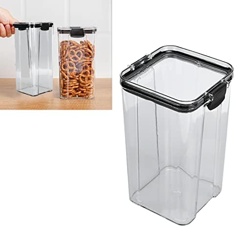 Caixa de armazenamento de cozinha, organização de cozinha Clear Food Grade para grãos