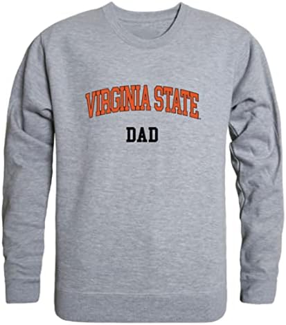 W Republic Virginia State University Trojans Seal Fleece Crewneck Sweetshirts