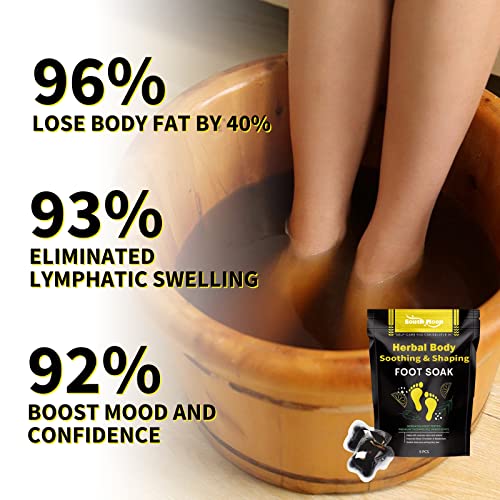 Magiherbe Herbal Detox e Shaping Cleansing Feot Soak Moltes ， Body Detox Feot