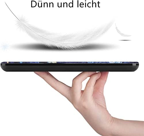 Para 6 Kindle - Capa de tecido leve com despertar/sono automático, caneta de tela de toque