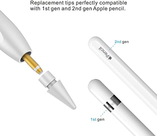 Dicas de substituição para Apple Pencil 2ª geração e Apple Pencil 1ª geração