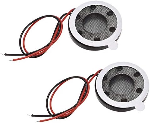 UXCELL 1W 8 ohm Mini Diy Magnetic Speaker Loudspeaker 18mm para celular 2pcs