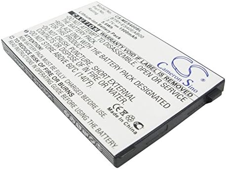 Substituição da bateria para símbolo ES400, MC45, MC4597 Parte nº 82-118523-01, 82-118523-011, btry-ES40EAB00