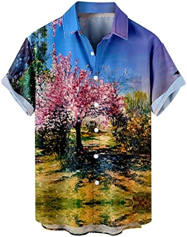 Xxbr 2023 Novo 2023 havaí impressão plus size camisas masculinas camisas personalizadas para homens masculino Tops de verão