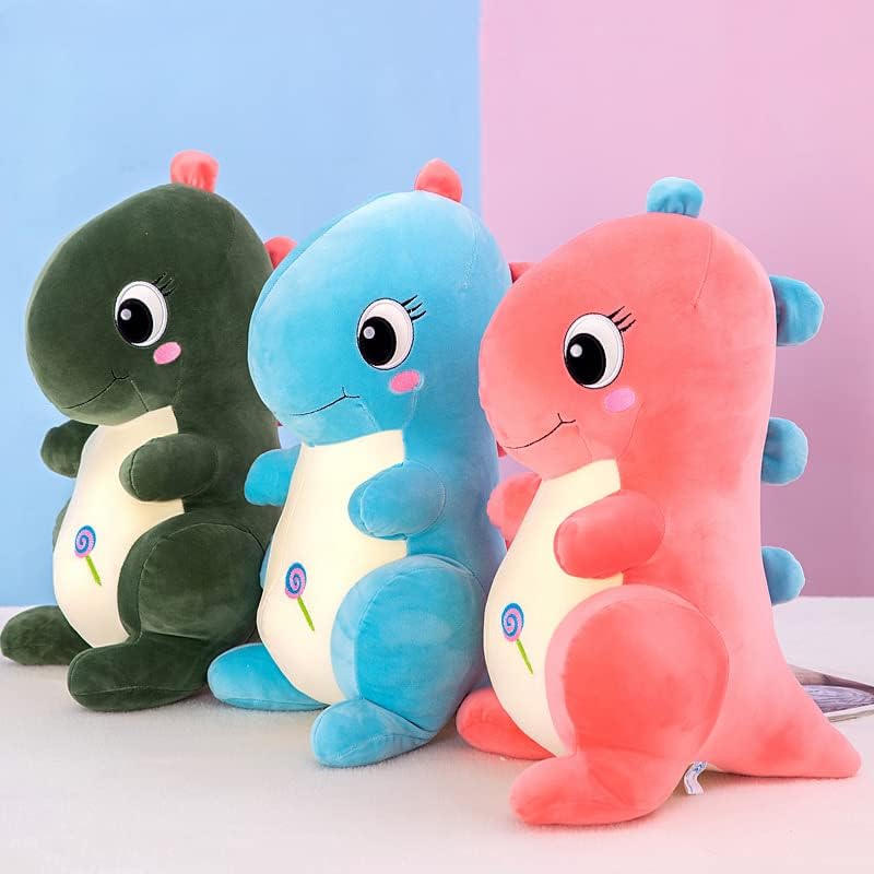 Little Dinosaur Plush Toy, 19.6inCh Cute Dinosaur Doll Funny Phileid Animal Pillow, ótimos presentes