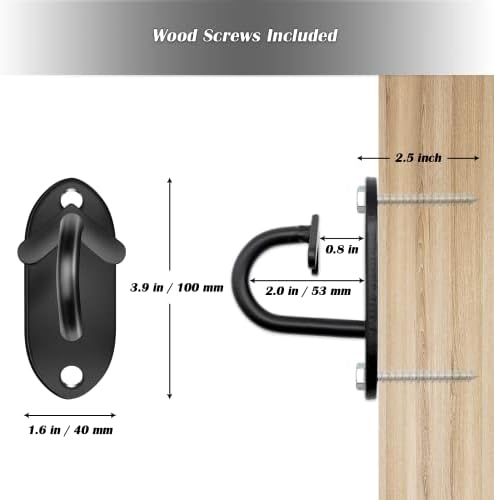 Âncoras de treino de montagem na parede prebenitora, âncoras de parede de faixas de resistência, âncoras de exercícios de ginástica