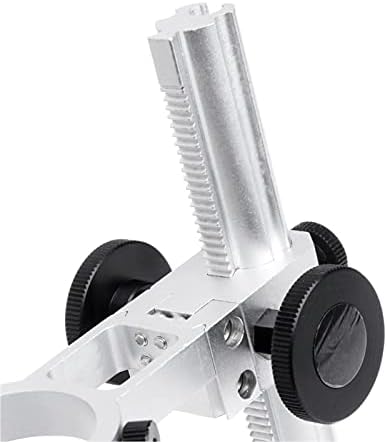 JF-XUAN Microscópio Alumínio Alumínio Romando o estágio de abaixamento do suporte de suporte para baixo compatível com o Microscópio