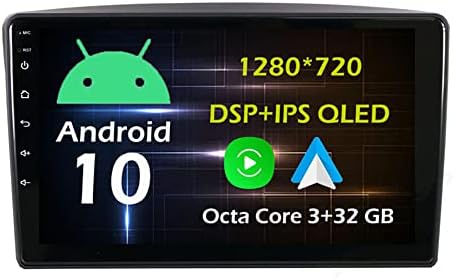 9 '' '3+32 GB Android 10 no carro estéreo de carro Dash Fit para Toyota Land Cruiser 100, Lexus LX470 1998 99 2000 01 02