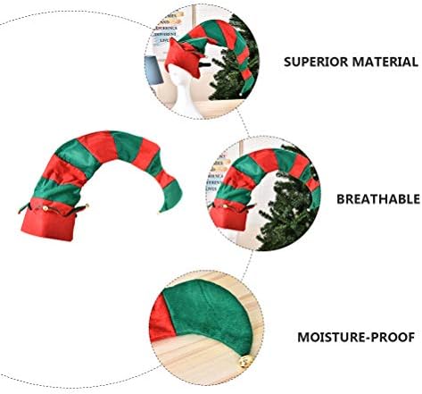 Valiclud Adorável Desempenho Cabeça Vestir Phoot Prop Christmas Elf Hat Decoration