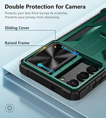 Fntcase for Samsung Galaxy S23-plus Caso: Proteção de proteção de grau militar Case móvel à prova de choque com tpu robusto