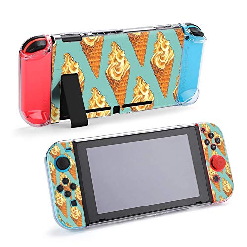 Caso para Nintendo Switch, sorvete de cinco lances define os acessórios de console de casos de capa protetora para interruptor