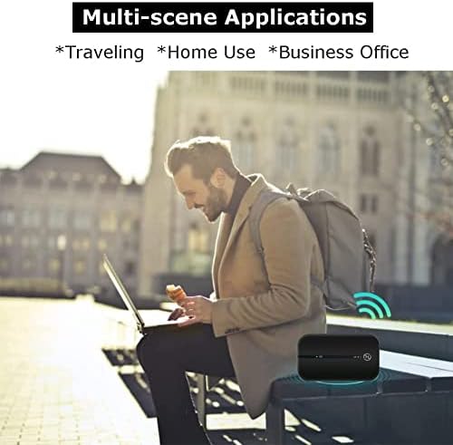 ERHAI 4G LTE MIFIS 150MBPS WIFI ROUTER E5576-320 PORTÁLO DE 1500mAH MINI WIFI ROUTER SUPPORTENTE 10 -BRAÇO DE