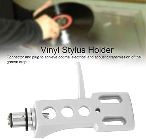 Agulha de recordista de acogedor, alumínio de alumínio Universal Vinyl Stylus Record Record Phonograph Cartucher Holder