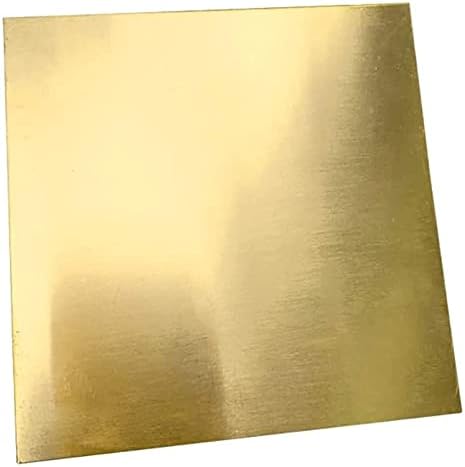 Placa de latão de kekeyang folha de cobre pura papel alumínio do comprimento da folha de latão e tamanho de largura 4x8 polegadas