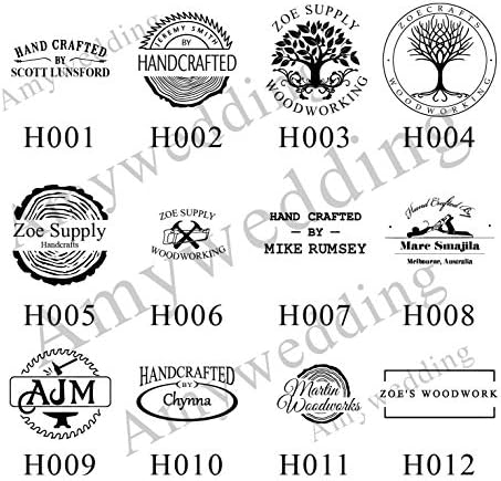 Logotipo personalizado Branding de madeira Ferro, selo de ferro de marca durável, carimbo de chama, carimbo de madeira personalizado,