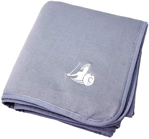 DefendersHield EMF e 5G Blanket de proteção contra radiação - Bambu e algodão - Tampa de proteção de sinal para camas, sofás, gravidez, bebês