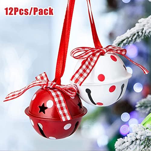 Linha transparente de Loye para a decoração de campainha de Natal pingente de árvore de natal pingente de Natal Bell Mini Christmas Ornings Balls for Small Tree