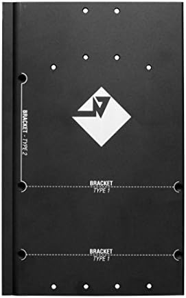 Rockford Fosgate RFKHD9813 Kit de instalação do amplificador com placa de montagem para motocicletas selecionadas da