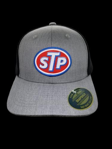 STP Vintage Trucker Hats Backing Snapback - Ajustável com Patch STP WOVEN