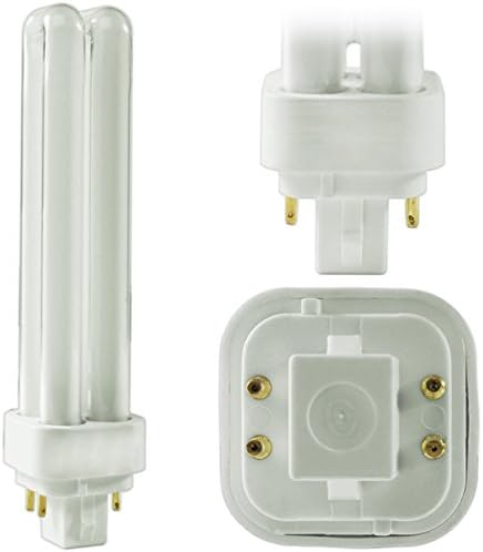 PLC-18W 827, 4 pinos G24Q-2, tubo duplo de 18 watts, lâmpada fluorescente compacta, substitui Sylvania 20683 e Philips