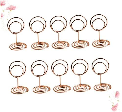 Zerodeko 20pcs Leven Rose Supplies de casamento NOTA PASSADOR DO TEMPOR DE PROFISSÃO CARTO DE VENSA