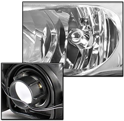 ZMAUTOPARTS SUBSTITUIÇÃO CHROME CARACTINGS FECTAMENTOS PARA 2004-2006 CHRYSLER SEBRING CONVERTIBLE/Sedan