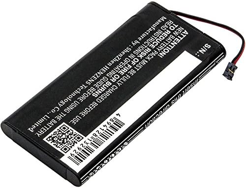 Substituição da bateria Yibudt 3.7V para controlador de comutador HAC-A-JCR-C0 HAC-015 HAC-A-JCL-C0 HAC-016, HAC-BPJPA-C0 HAC-006