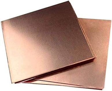 Z Criar design Folha de metal de cobre de placa de bronze Folha de folha de metal, adequada para solda e Braz 200mm