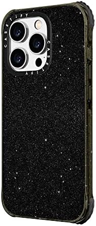 Casetify Ultra Impact iPhone 14 Pro Max Caso [5x GRAVO MILITAL DROW Testado / 11,5 pés Proteção de queda] - Nebula estrelada em preto e branco majestoso - preto brilhante preto