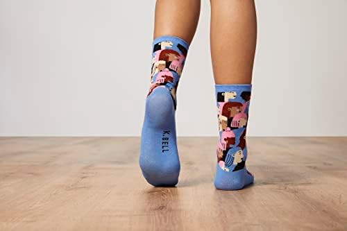 K. Bell Womens Women of the World Crew Socks