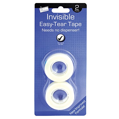 Apenas artigos de papelaria 18mmx33m Invisible Easy Tear Tape
