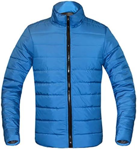 ADSSDQ Basquete de outono de manga longa casual parka homens magros e espessos colorido sólido parkas neve mock pescoço bolso parka Men8