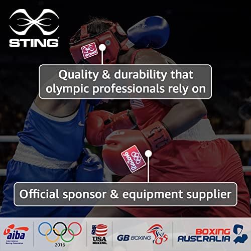 Patrocinador das Olimpíadas da Sting - envoltórios de mãos aprovados pela AIBA | Para competição e treinamento profissional