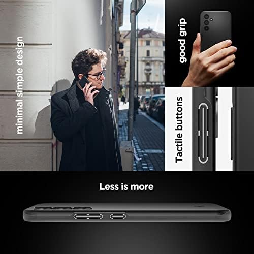 Spigen Fin Fit projetado para o Galaxy A54 5G Case - Black