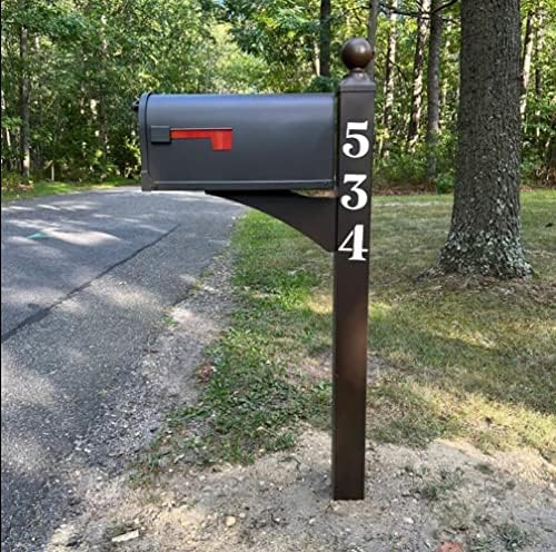 Número de estênceis 3 ”0-9 Números de endereço da caixa de correio Estomncy para pintar modelos de desenho reutilizáveis