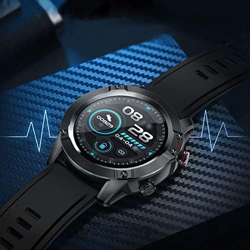 Tela colorida de 1,3 polegada Controle de toque Smart relógio Bluetooth Frequência cardíaca, pressão arterial, monitoramento de oxigênio Medidor de exercício Etapa Sono Monitoramento de sono Lembrete sedentário