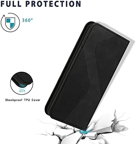 Case de Zonnavi para a caixa de carteira Ultra Samsung Galaxy S20 com suporte para cartão, caixa de couro PU premium [Magnetic] [Stand de visualização], capa de choque à prova de choque para Samsung S20 Ultra