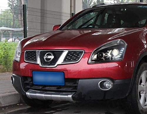 Estilo de carro Gowe para o farol de Nissan Qashqai 2009-2014 Novos faróis Qashqai DRL FARÇO H7 HID BI-XENON LENS LENS TEMPERAT))