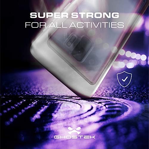 GHOSTEK Atomic Slim Galaxy S9 Caspo claro com pára -choques Space Metal Super Pesado Proteção Militar de Alumínio à prova de choques