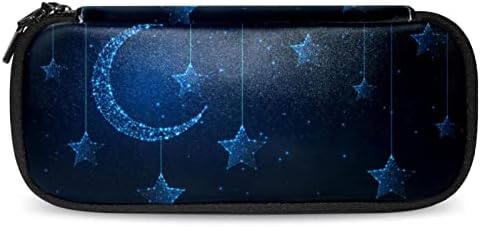 Lápis Case Night Stars Moon Big Capacity Pen marcador de caneta Bolsa Bolsa de maquiagem Organizador de papelaria de armazenamento