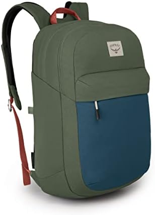 Mochila de laptop extra grande de osprey arcano descontinuado, Haybale Green/Stargazer Blue