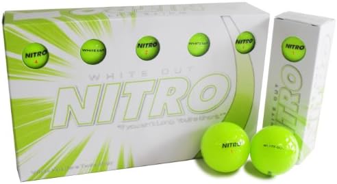 Bolas de golfe de desempenho de pico de longa distância nitro todos os níveis de branco 70 compressão alta velocidade de velocidade