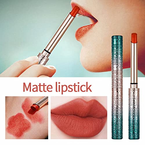 Lip Gloss Clear Lip Glaze e Desenvolvimento de cores duradouras não seca e não desbotam a coloração de colorido de batom automático Plumper