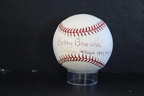 Bobby Brown assinado Baseball Autograph Auto PSA/DNA AM48717 - Bolalls autografados