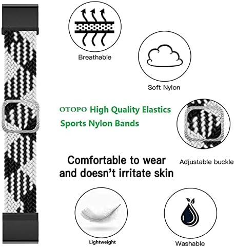 Tiras elásticas de nylon watchfit de nylon para Garmin Fenix ​​7 7x 6 6x Pro 5x 5 3HR 935 945 Epix Smart Watch Bands 22 26mm
