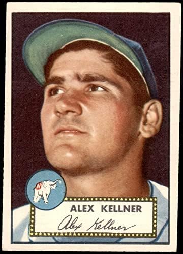 1952 Topps # 201 Alex Kellner Philadelphia Athletics Ex Atletismo