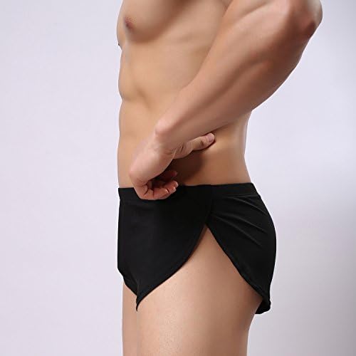 Masculino boxers de algodão masculino boxer letra de cueca bolsa colorir cuecas sexy bulge roupas íntimas masculinas