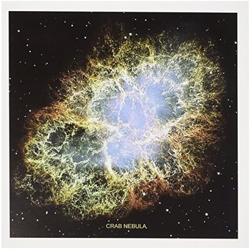 Galáxia e Nebulosa - Nebulosa de Caranguejo - Cartão de Saúde, 6 x 6 polegadas, Single