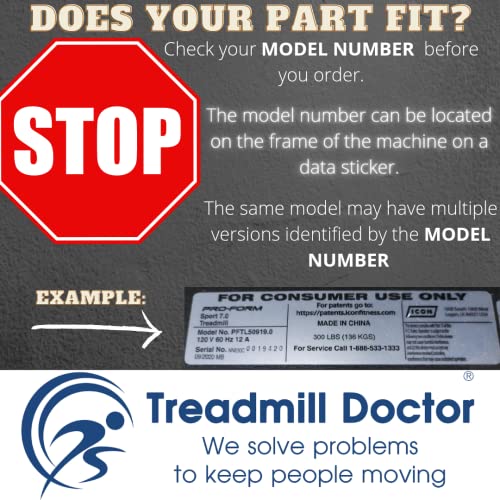 TitMill Doctor Proform 525 Treadmill Running Belt Modelo PFTL52570
